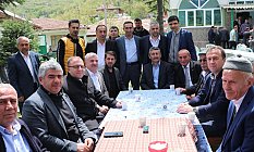 Başkan Özdemir Afat kurbanına katıldı
