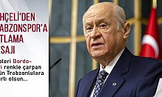 Devlet Bahçeli'den Trabzonspor'a kutlama Mesajı