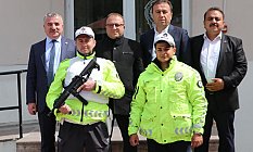 Havza Belediyesinde bayramlaşmaya yoğun ilgi