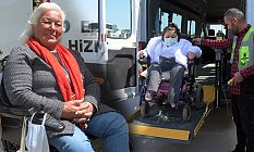 Samsun Büyükşehir’den Engelsiz Ulaşım Aracı