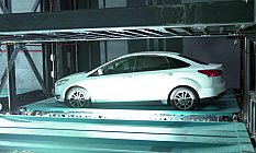 Subaşı Mekanik Otopark bitti test süreci sürüyor