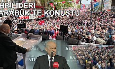 Devlet bahçeli Karabük'te Vatandaşlara Hitap Etti
