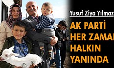 Yusuf Ziya Yılmaz: Kalkınma hamlesi durmadan devam edecek