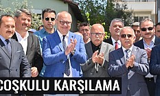 Gördes’te Başkan Ergün ve Ali Uçak’a Coşkulu Karşılama