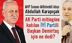 Karapıçak'tan Ak Parti Mitingine Katılan 'Başkan Demirtaş' Mesajı