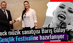 Rock Müzik sanatçısı Barış Gülay ve Başkan Mustafa Tutuk Bir Araya Geldi