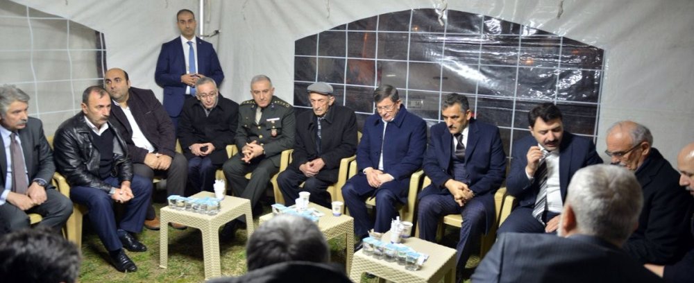 samsunda çifte sehit ahmet davutoglu taziye