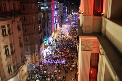Şampiyor Galatasaray Taksim'de