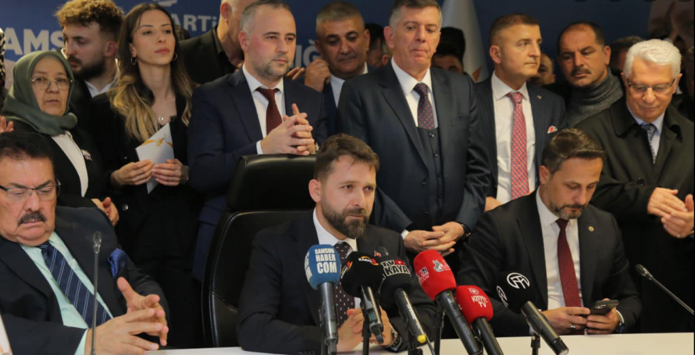 Ak Parti Samsun Milletvekili Aday Adayı Osman Yılmaz Basın açıklaması