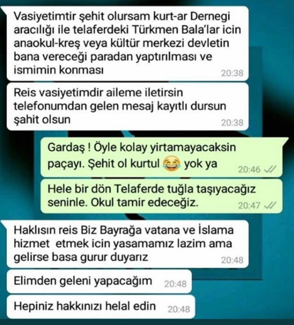 musa ozalkan sehit vasiyeti